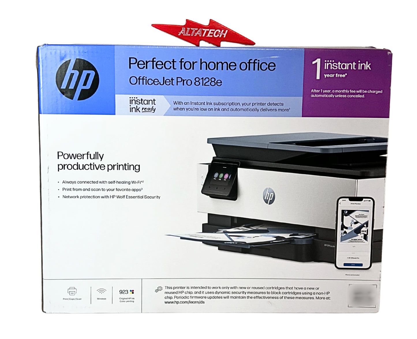 HP 8128e HP OfficeJet Pro 8128e, Used