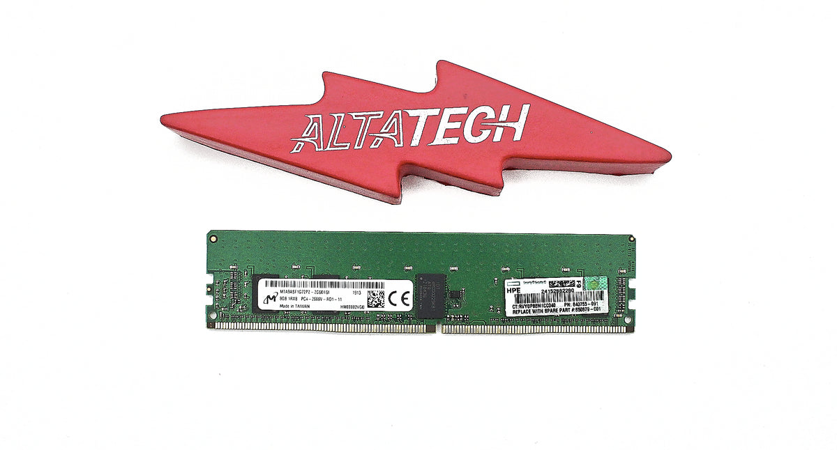 HP 815097-B21 8GB PC4-21300V DDR4-2666 1RX8 ECC, Used