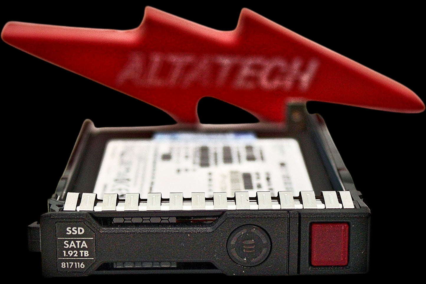 HP 817011-B21 1.92TB 6G SATA 2.5 MU DS SC SSD HDD, Used