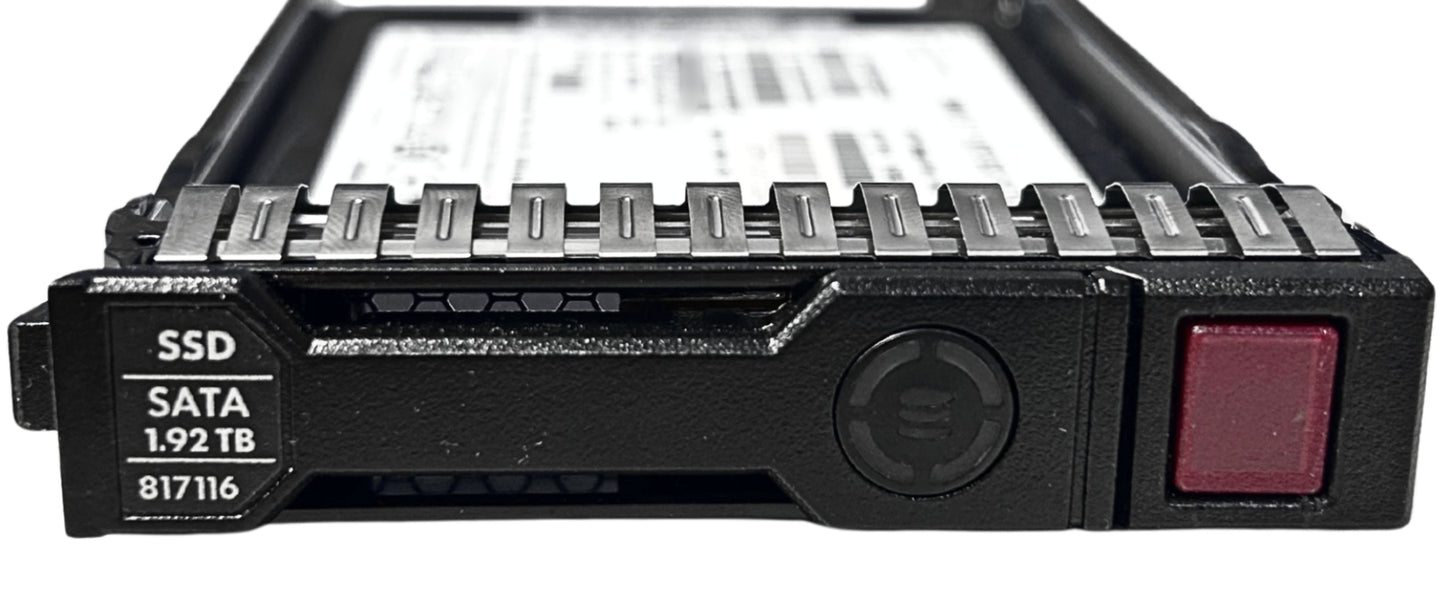 HP 817116-001 1.92TB 6G SATA 2.5 MU DS SC SSD HDD Hard Drive, Used