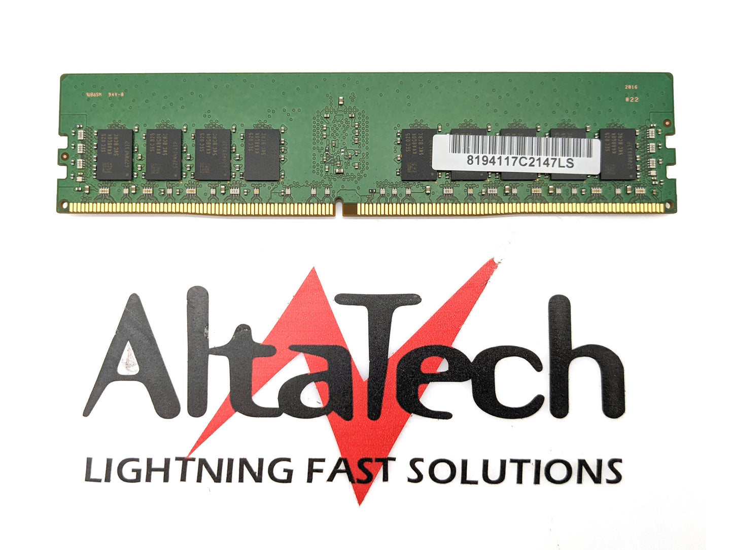 HP 819411-001 16GB PC4-19200T DDR4-2400 1RX4 ECC, Used