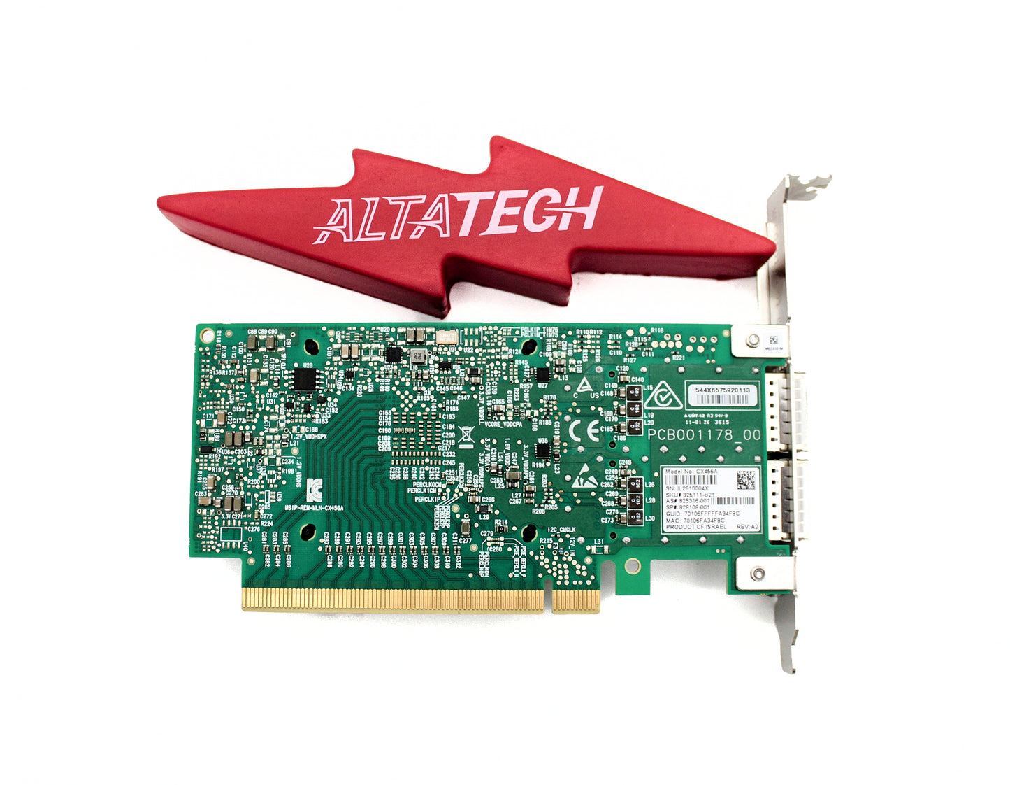 HP 828108-001 InfiniBand EDR/Ethernet 100Gb 2-port 840QSFP28 Adapter, Used