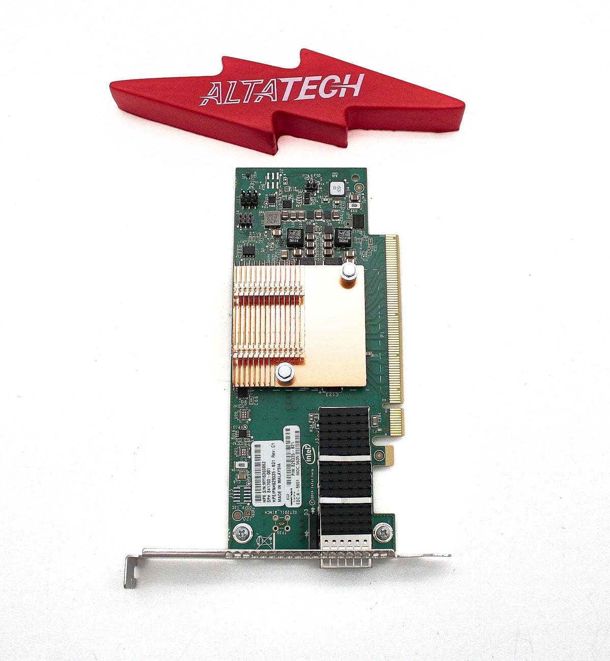 HP 829335-B21 100GB 1 Port OP101 QSFP28 x8 PCIe Card, Used