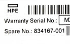 HP 834167-001 MSL LTO-7 ULTRIUM 15000 FC DRIVE, Used