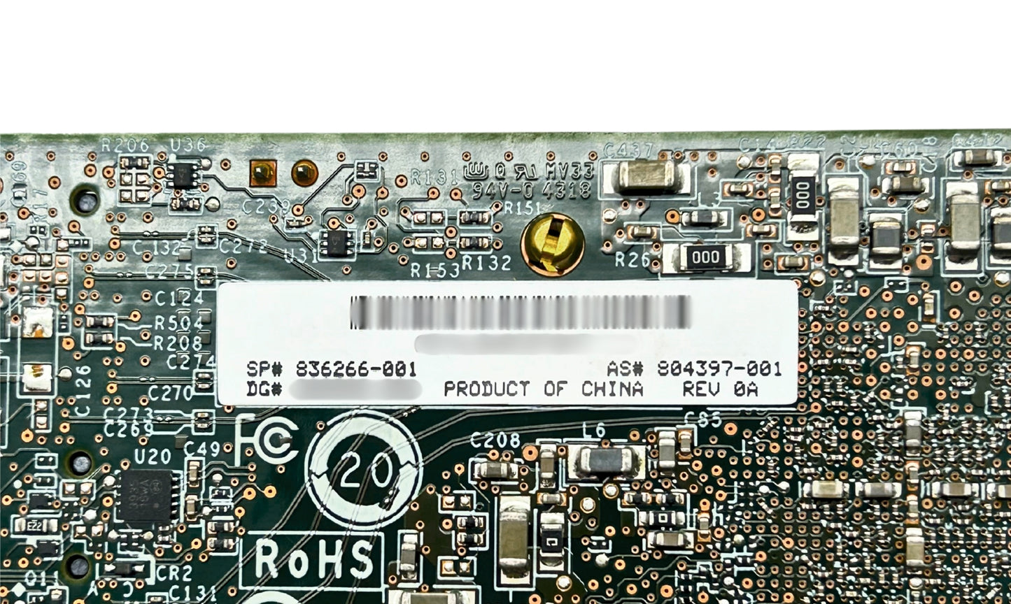 HP 836266-001 PCI-E E208I-P 12G SR SAS Adapter (G10), Used