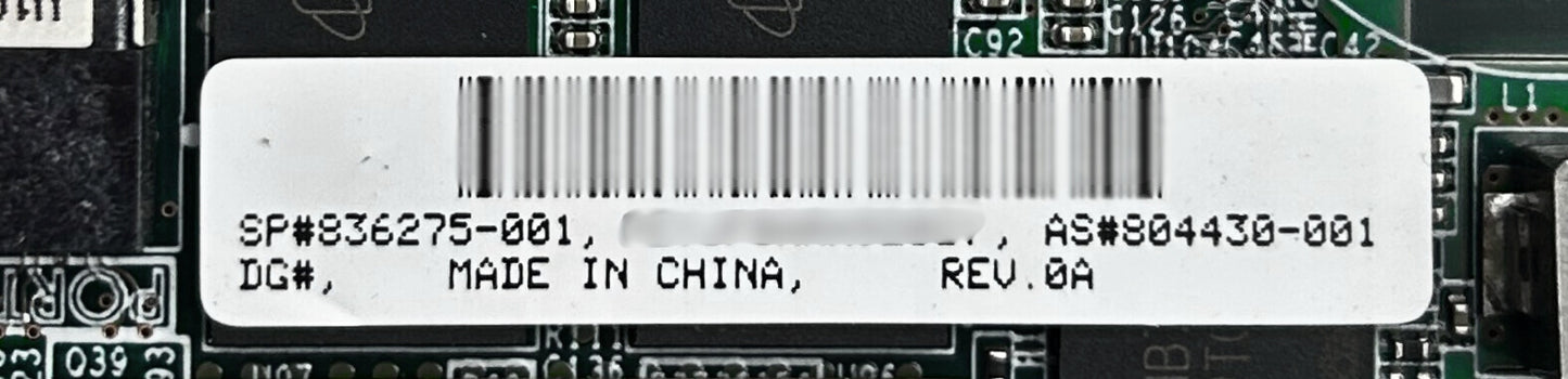 HP 836275-001 P416IE-M SR Gen10 Smart Array Controller, Used