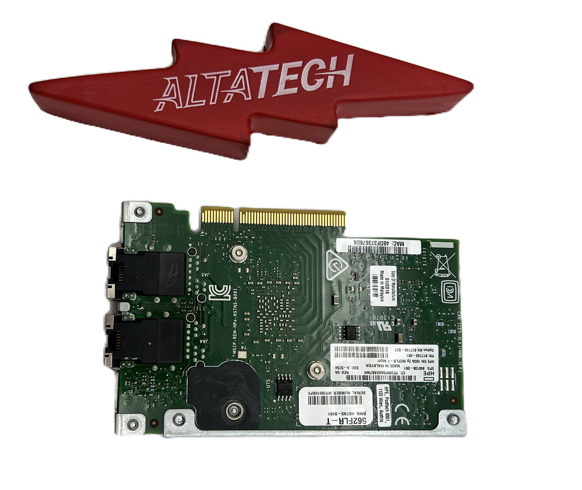 HP 840138-001 ETHERNET 10GB 2P 562FLR-T ADAPTER, Used