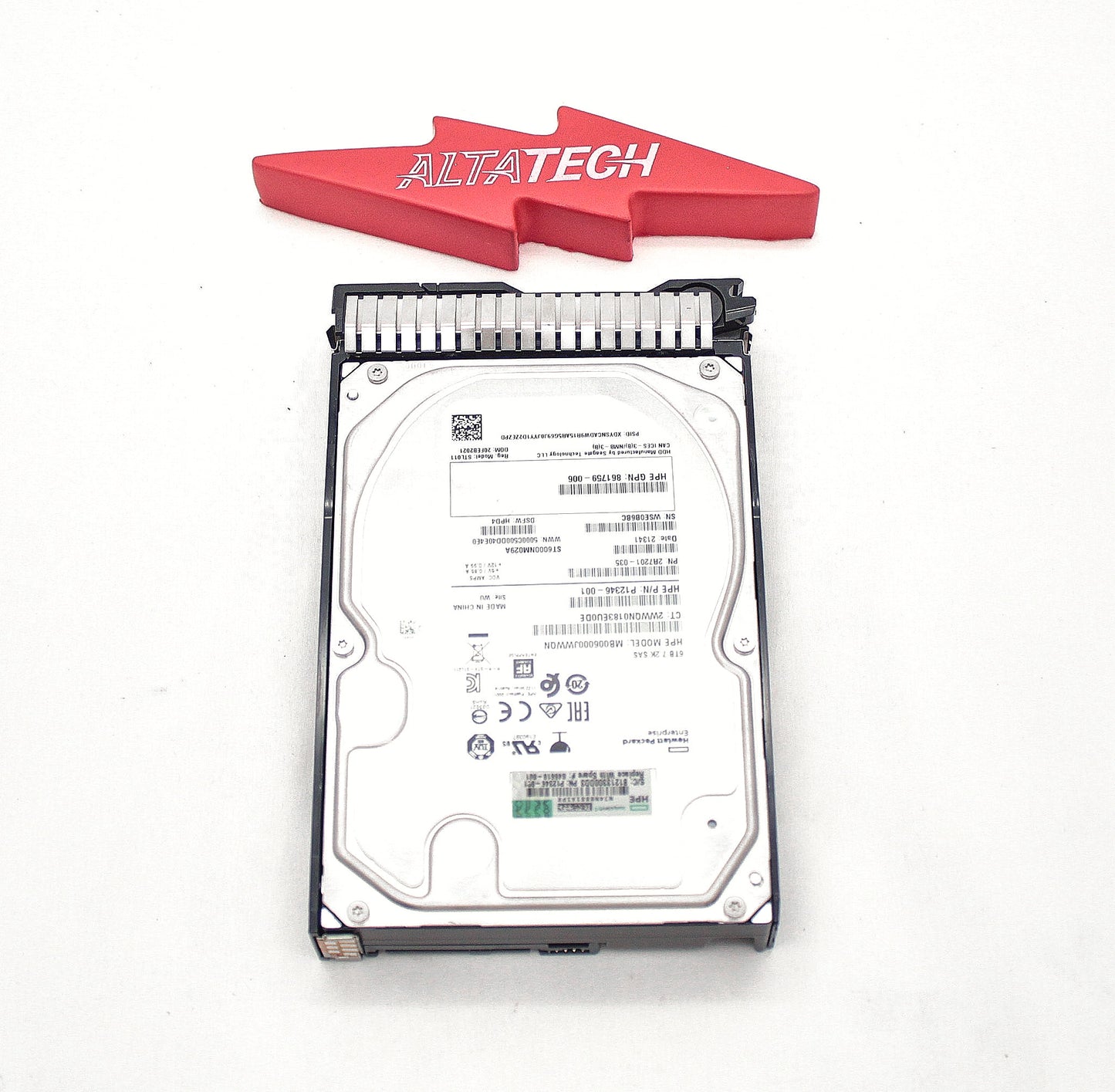 HP 846610-001 6TB 12G SAS 7.2K LFF MDL SC HDD, Used