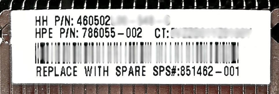 HP 851462-001 PCIE3 MXM3 ADAPTER TYPE-B MEZZ, Used