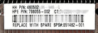 HP 851462-001 PCIE3 MXM3 ADAPTER TYPE-B MEZZ, Used