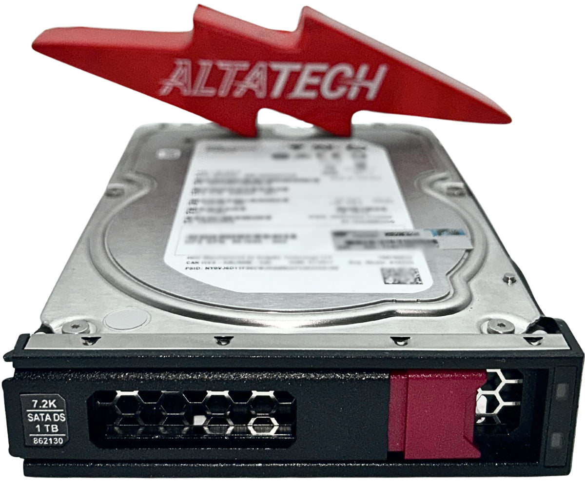 HP 862130-001 1TB SATA 7.2K LFF LP DS HDD, Used