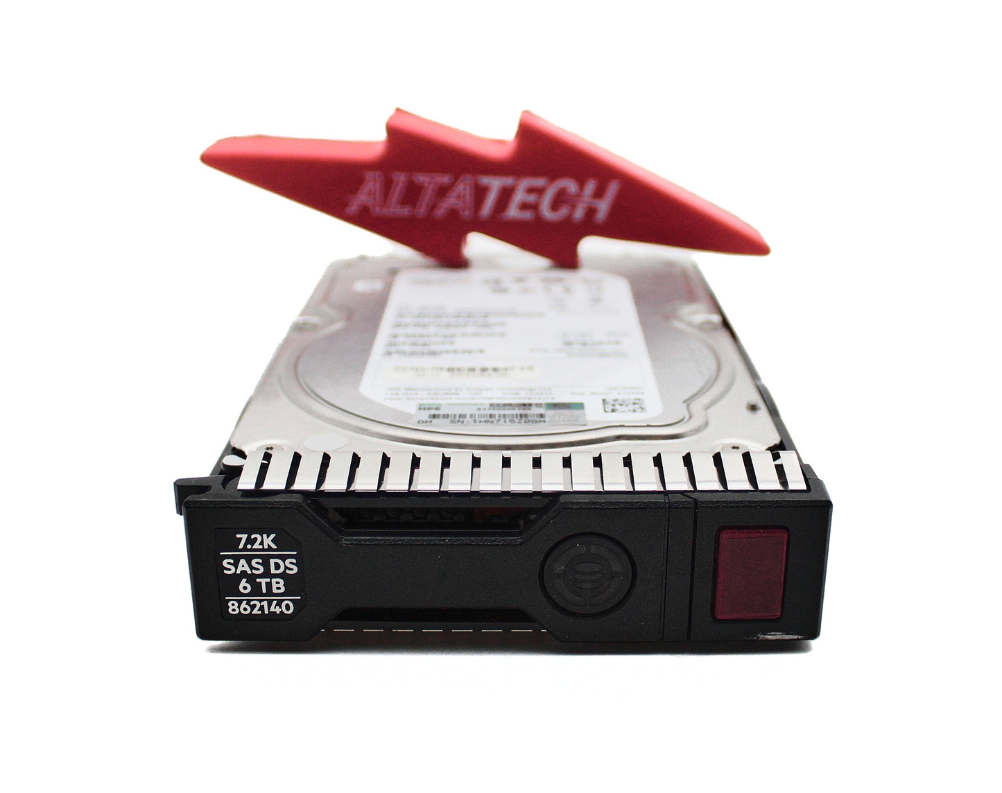 HP 862140-001 6TB 12G 7.2K LFF SAS SC 512E DS HDD, Used