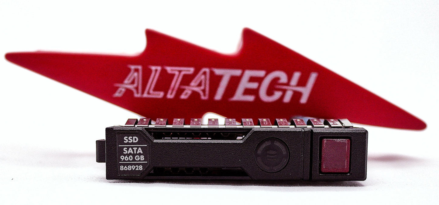 HP 868928-001 960GB SATA 6G RI SFF SC DS SSD, Used