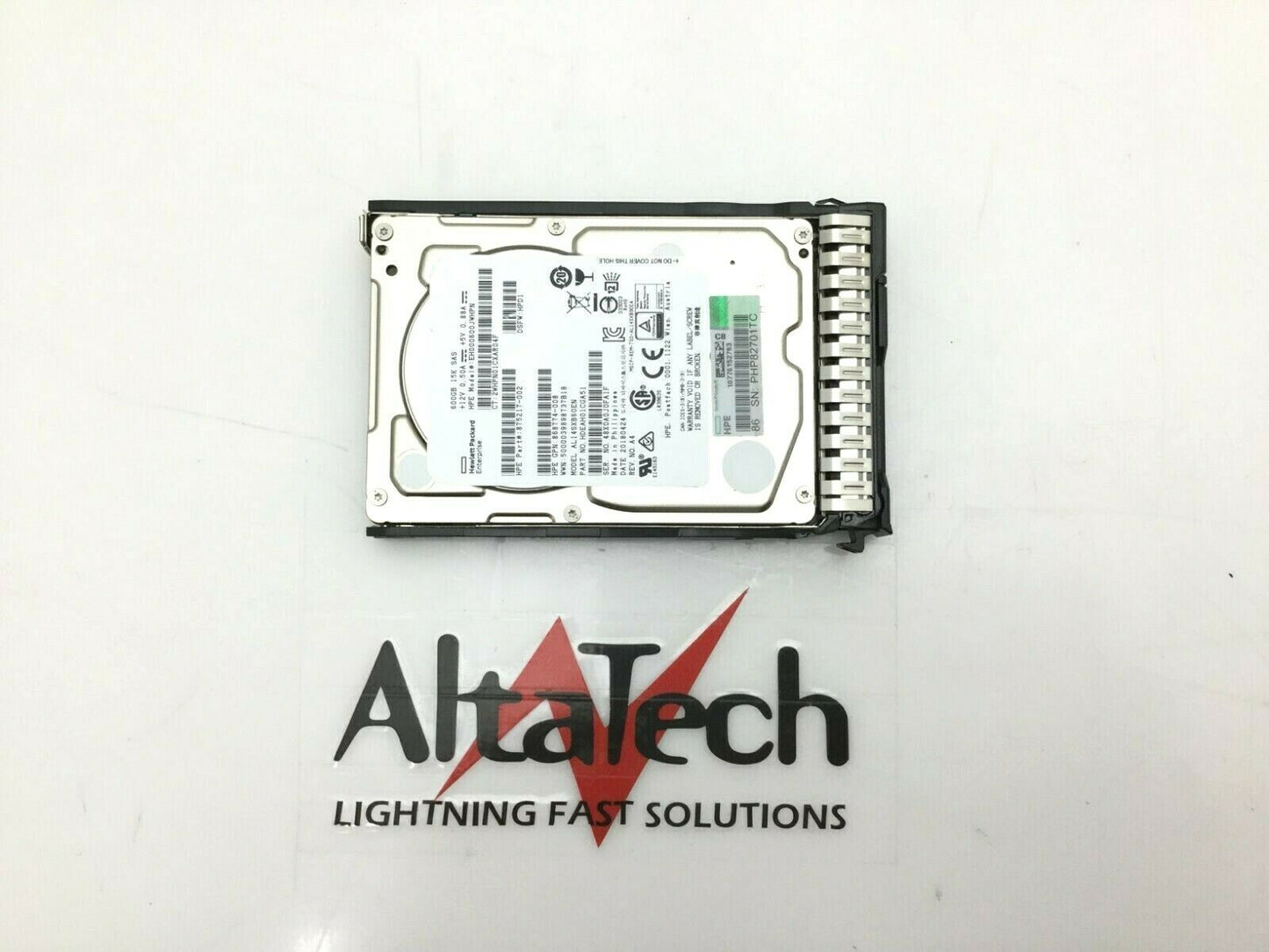 HP 870757-B21 600GB 12G 15K SFF SAS SC DS, Used