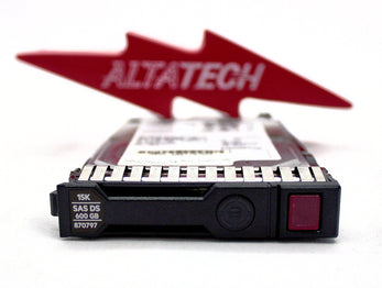 HP 870797-001 600GB 12GBS15K 2.5 SAS SC SFF 512E, Used