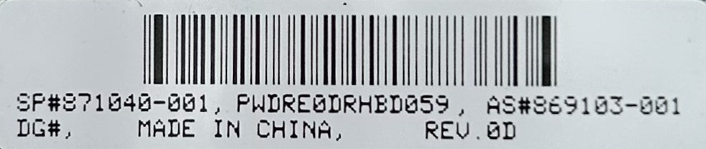 HP 871040-001 P408I-A SR 12G SAS LH Controller (GEN10), Used