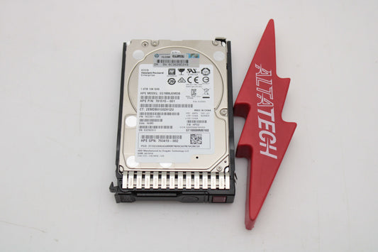 HP 872481-B21 1.8TB 12G 10K SFF SAS 512E DS SC, Used