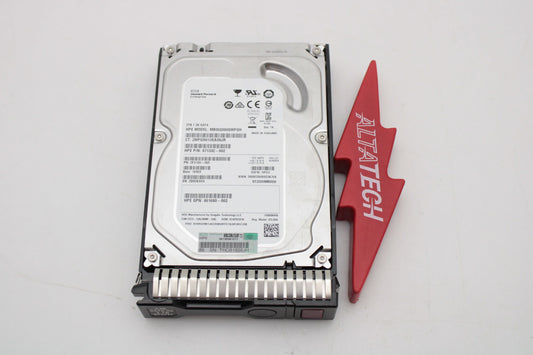 HP 872489-B21 2TB 6 Gbps 7.2K RPM SATA 3.5" Hard Drive, Used