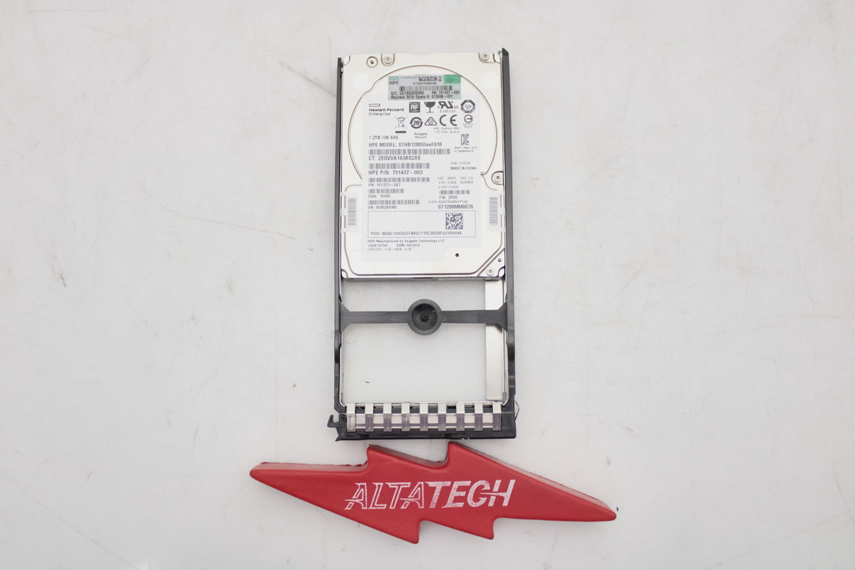 HP 875658-001 3PAR 20000 1.2TB SAS 10K (2.5IN) FIPS Encrypted HDD, Used
