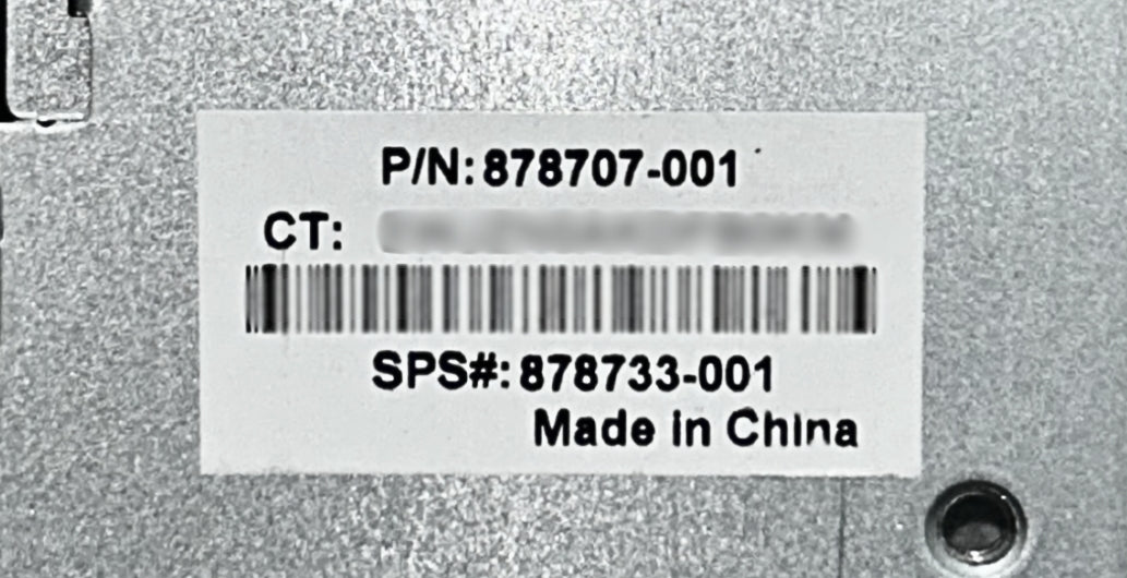 HP 878733-001 SPS-PWR Module without SID (DL560/580G10), Used