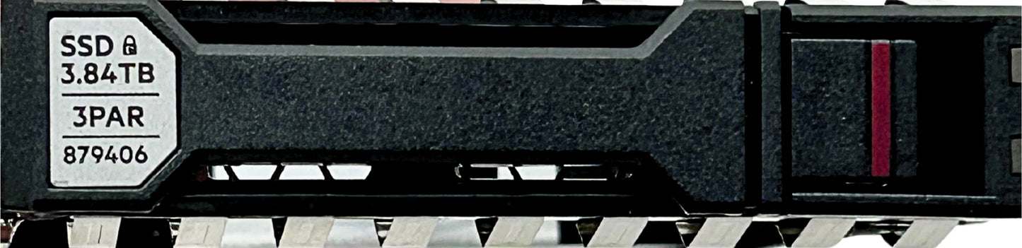 HP 879406-001 3PAR 9000 3.84TB SAS SFF SSD 2.5 Inch, Used