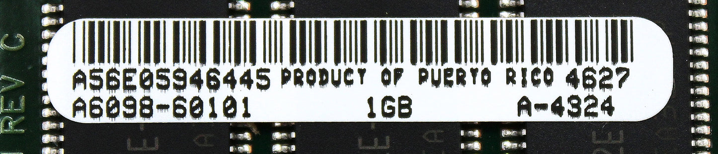 HP A6098-60101 1GB High-Density SDRAM DIMM, Used
