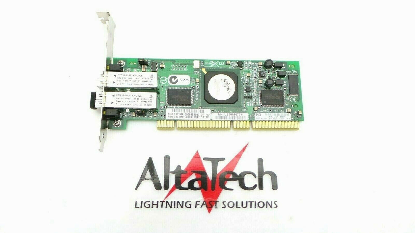 HP A6826-60001 PCI 2 Port 2Gbps FC Host Bus Adapter Card, Used