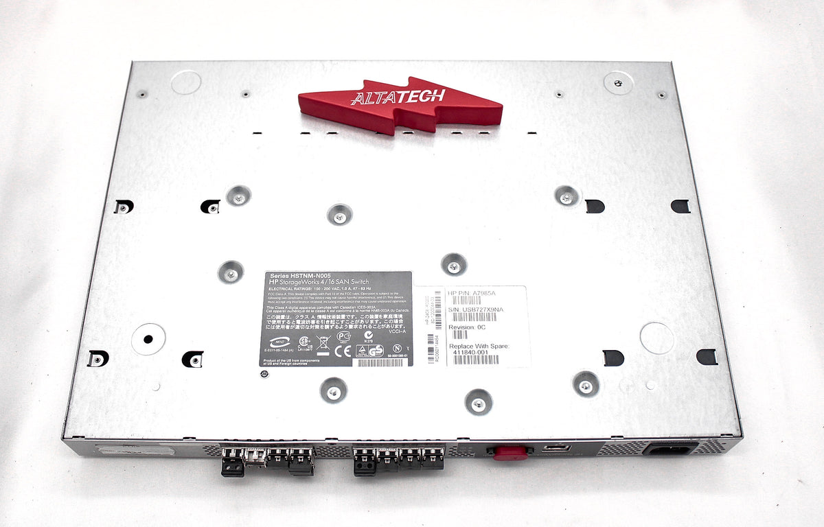 HP A7985A HP SW 4/16 SAN W/ PP, Used
