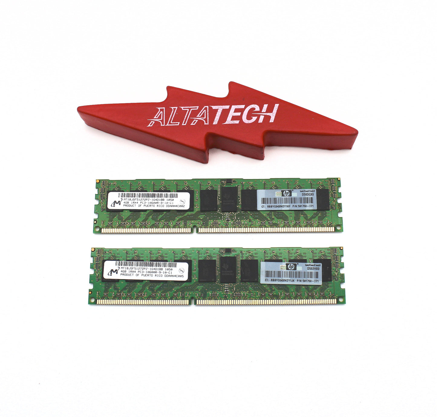 HP AM387A 16GB(2X8GB) PC3L-10600 MEM(BL8X0I4), Used