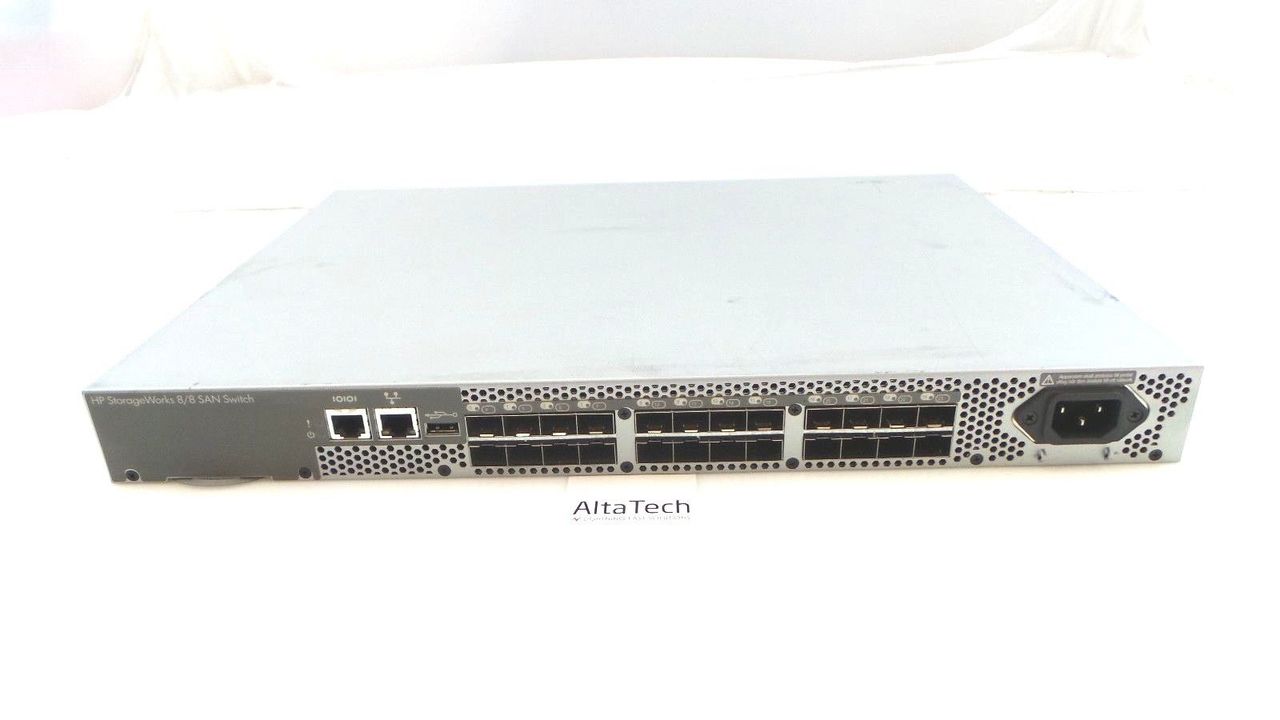 HP AM867A Storage Works 8/8 SAN 24-Port Switch, Used
