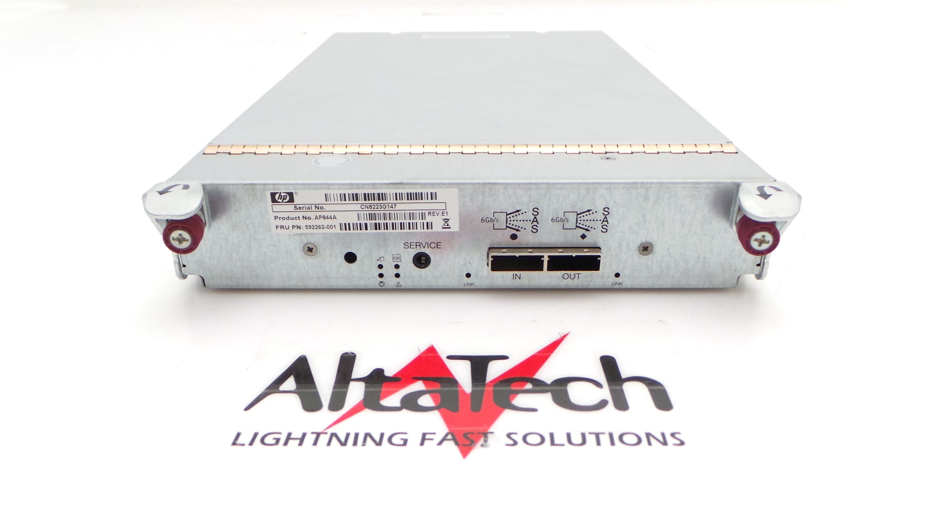 HP StorageWorks P2000 G3 6GB SAS I/O Drive Controller Module AP844A ...