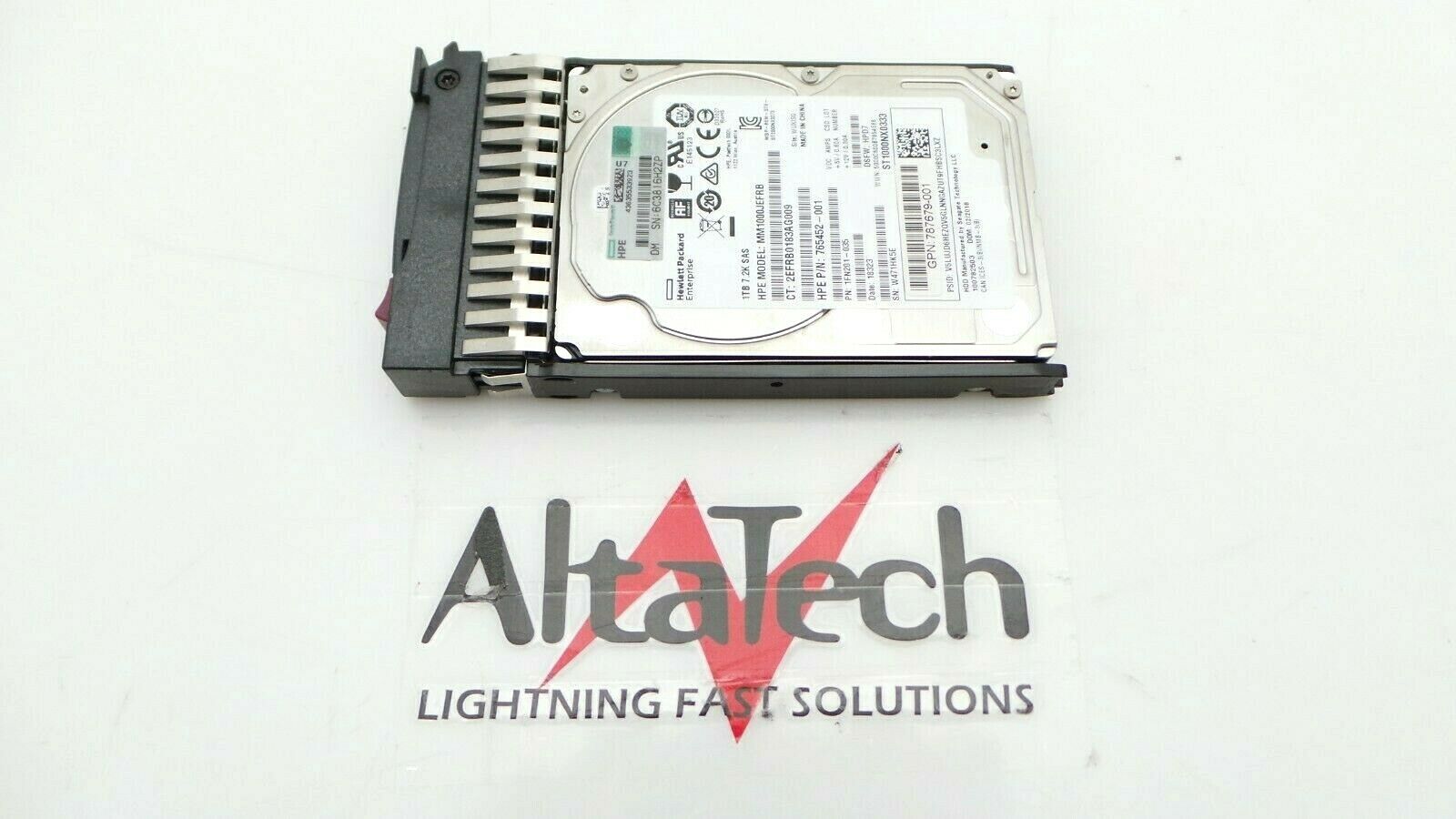 HP C8S62A 1TB 6G 7.2K RPM SAS SFF 2.5-inch Hard Disk Drive, Used