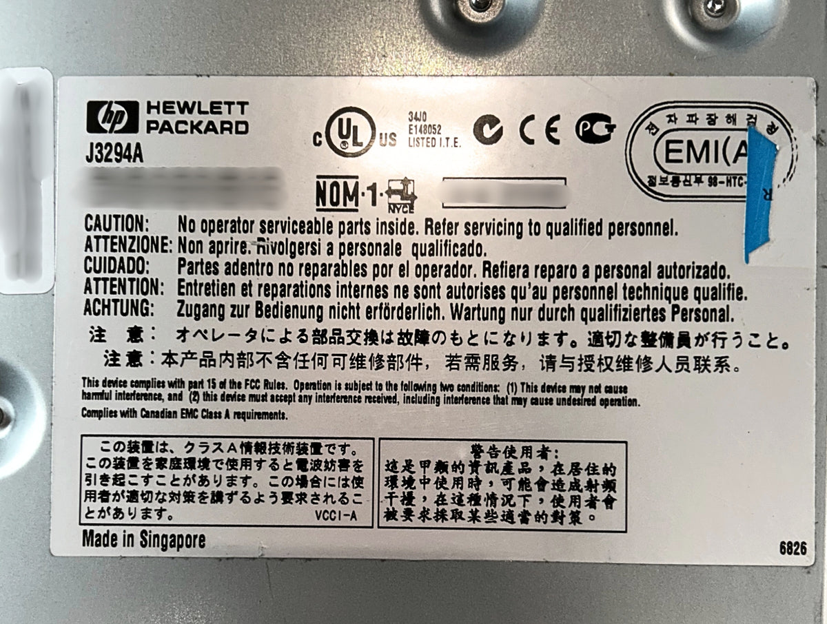 HP J3294A ProCurve 12-Port Ethernet Hub, Used