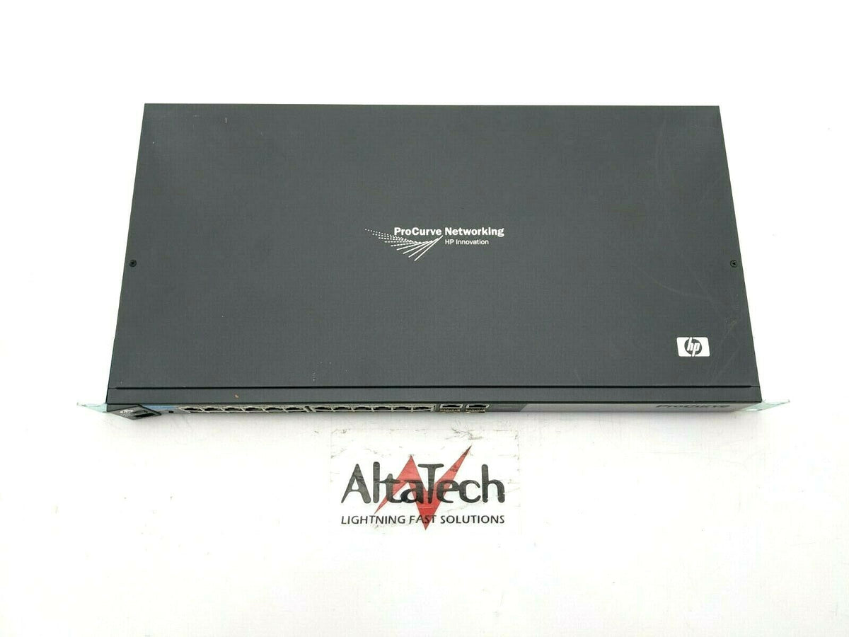HP J9019B ProCurve 24-Port 10/100 RJ-45 2x 10/100/1000 SFP Switch, Used