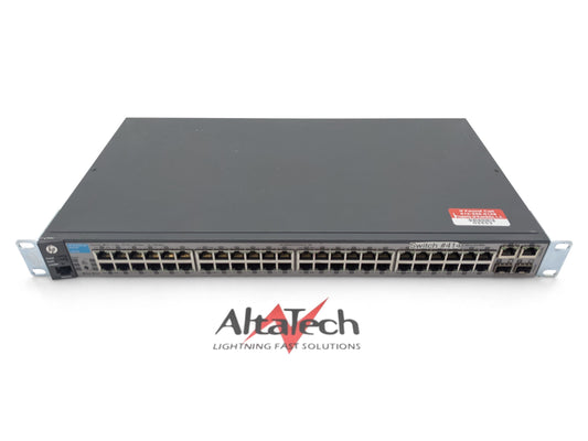 HP J9626A Aruba 2620 48-Port 100Mbps RJ-45 1U Switch w/ 2x 1Gbps RJ-45, 2x Mini-GBIC uplinks, Used