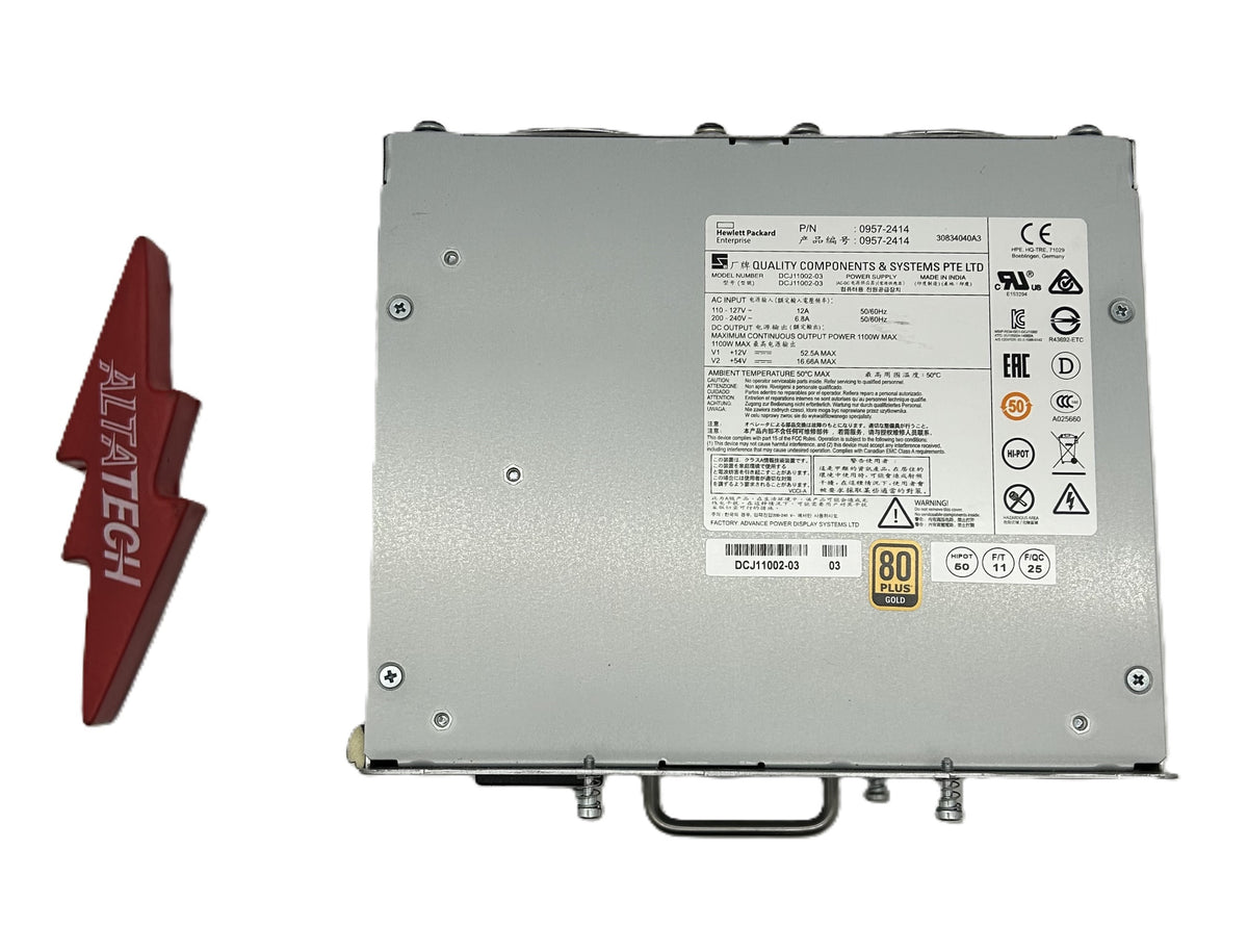 HP J9829A HP ARUBA 5400R 1100W POE+ ZL2 P.S., Used