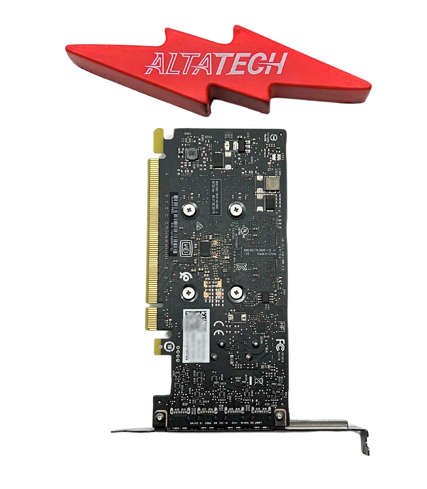 HP L21968-001 Nvidia Quadro P620 2GB Graphics Card, Used