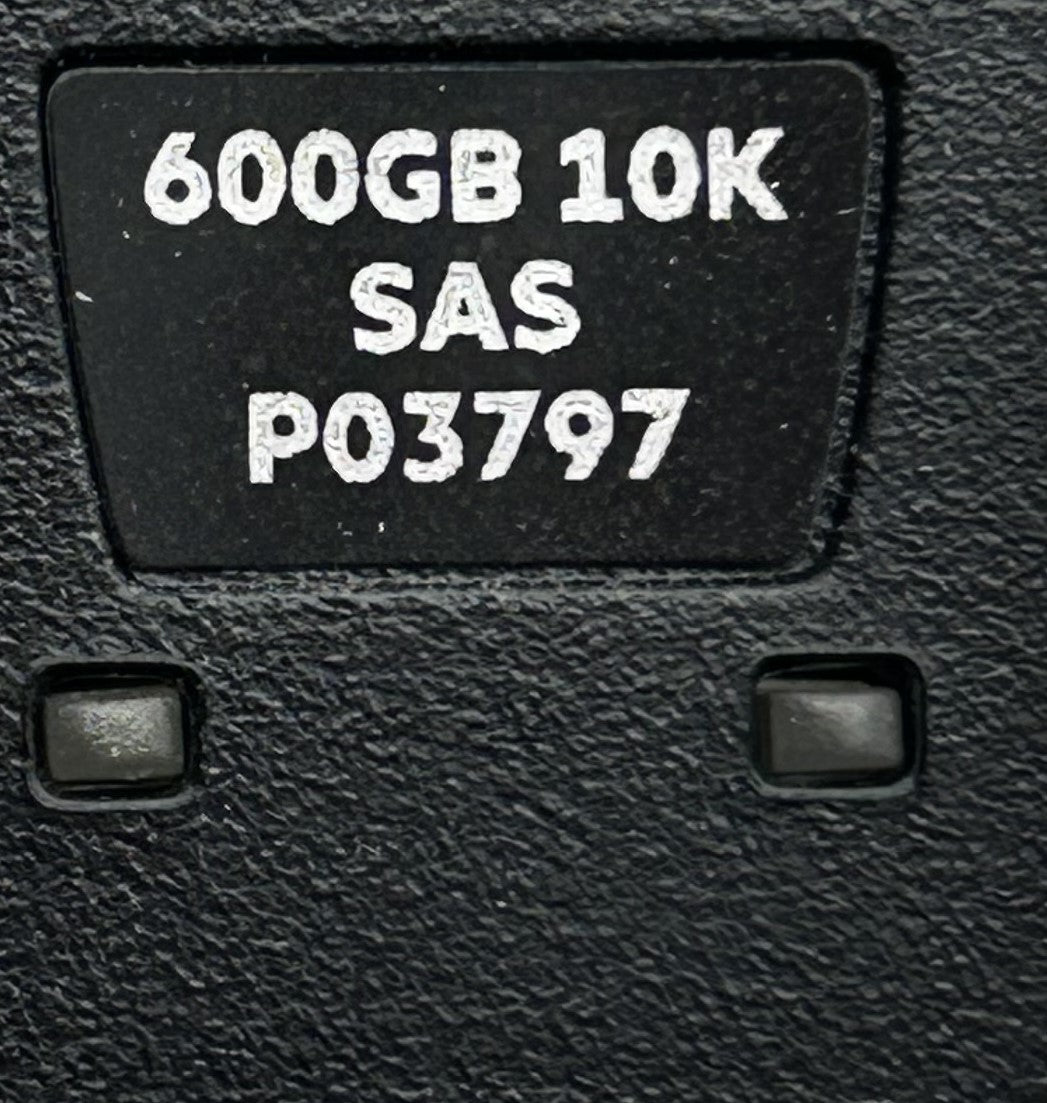 HP P03797-001 3PAR 600GB SAS 6G 10K SFF HDD, Used