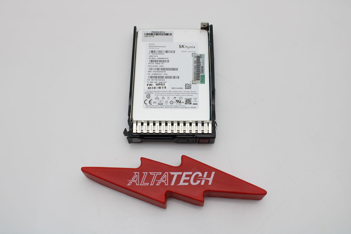 HP P04954-001 480GB SATA 6G RI SFF SSD, Used