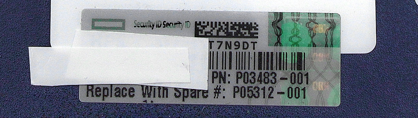 HP P05312-001 480GB 6G 2.5 SFF SATA RI SC SSD, Used