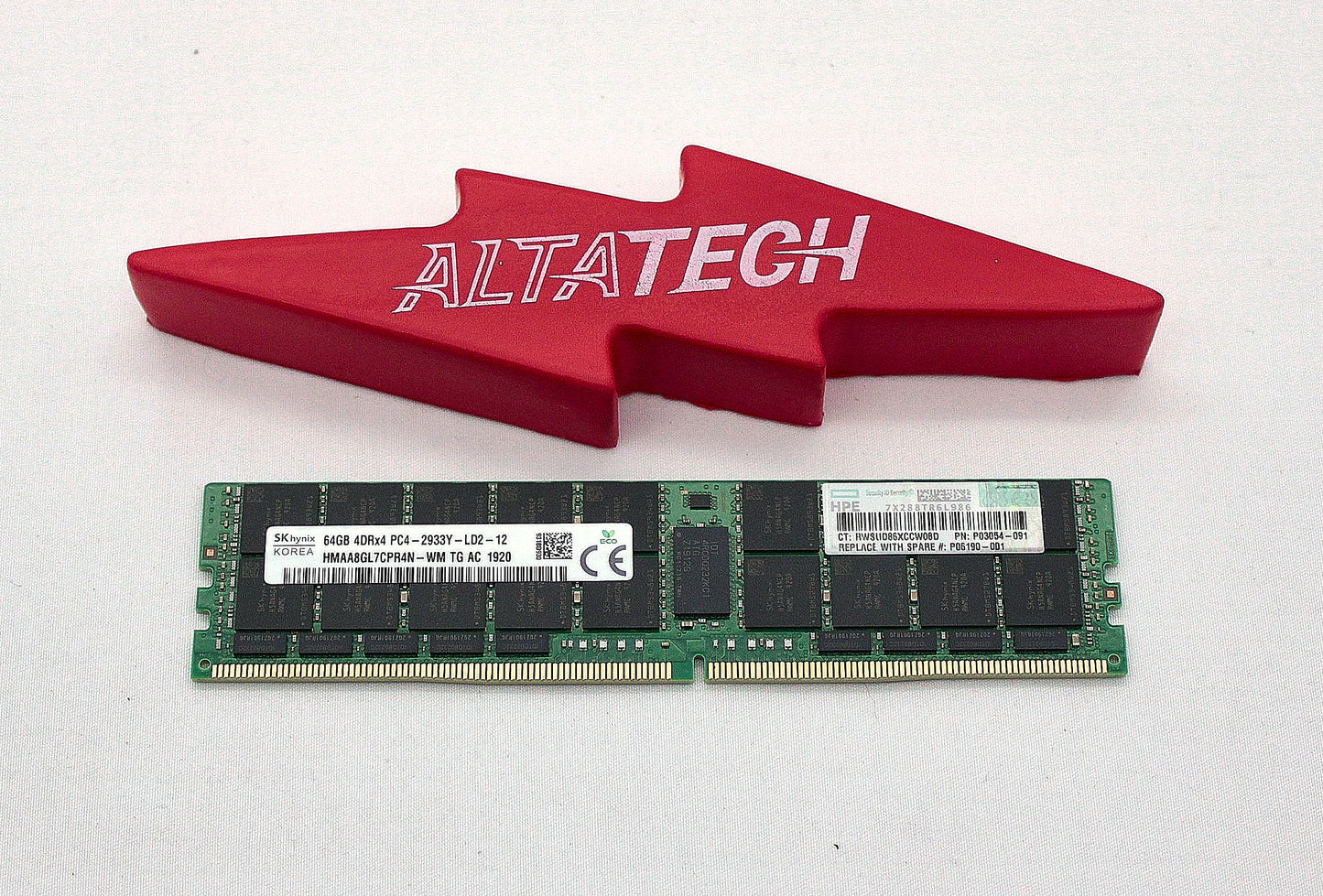 HP P06190-001 64GB 4RX4 PC4-2933Y-L SMART KIT, Used