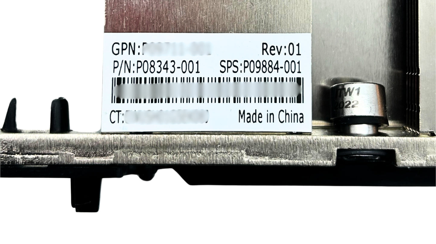 HP P09884-001 Apollo 4200 G10 Heatsink, Used