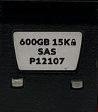 HP P12107-001 3PAR 8000 600GB+SW 15K SFF FE HDD, Used