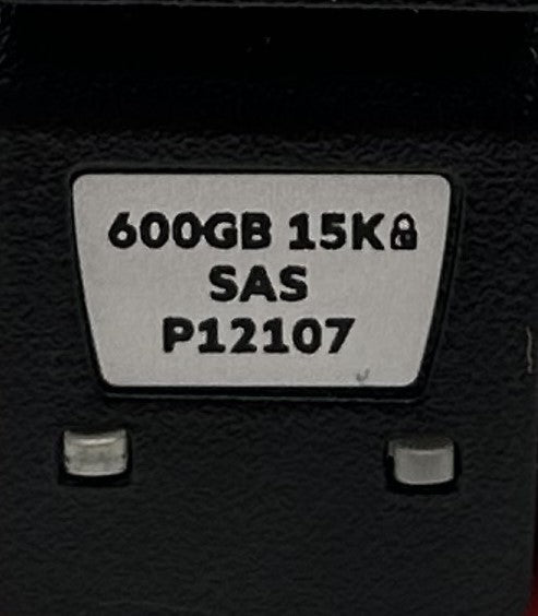 HP P12107-001 3PAR 8000 600GB+SW 15K SFF FE HDD, Used