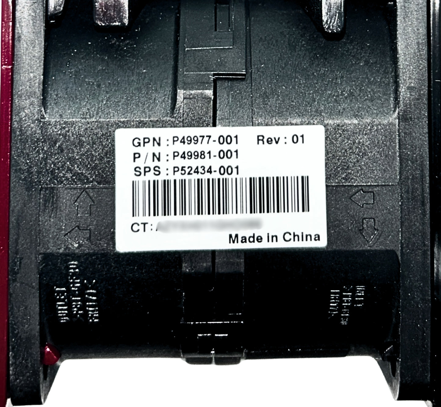 HP P52434-001 HIGH PERFORMANCE FAN FOR HPE PROLIANT DL345 G11, Used