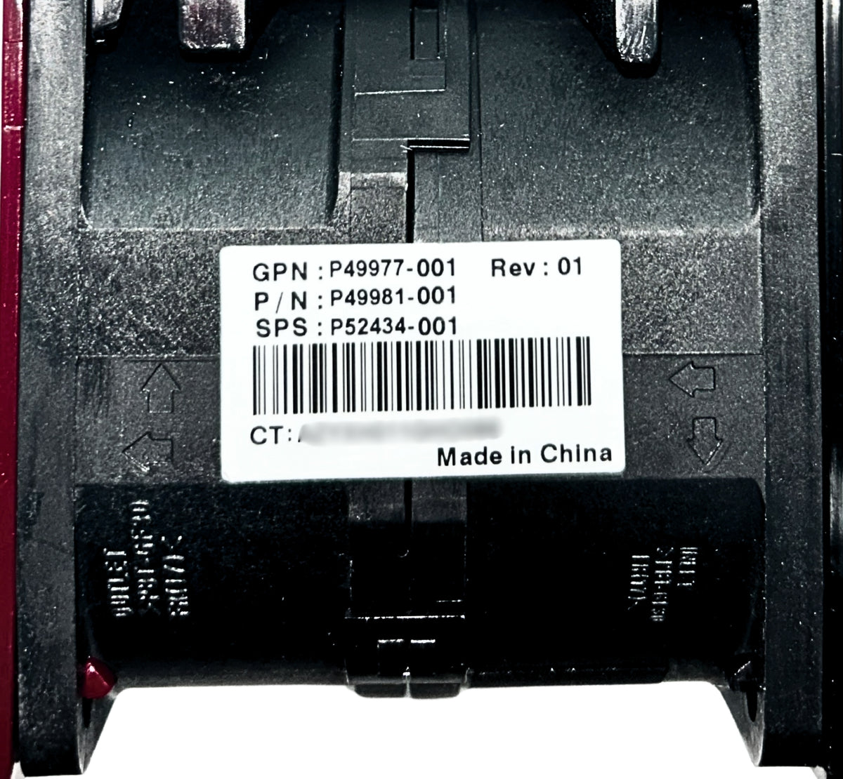 HP P52434-001 HIGH PERFORMANCE FAN FOR HPE PROLIANT DL345 G11, Used