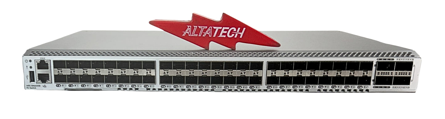 HP Q0U54B StoreFabric SN6600B 32GB 24 Ports Active Fibre Channel Managed Switch, Used