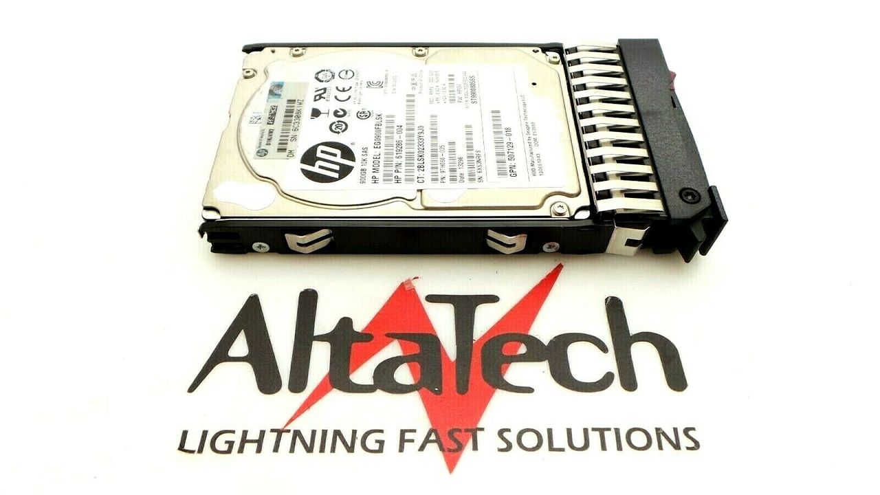 HP QR478A 900GB 10K 6G DP SAS 2.5" Hot-Plug HDD, Used