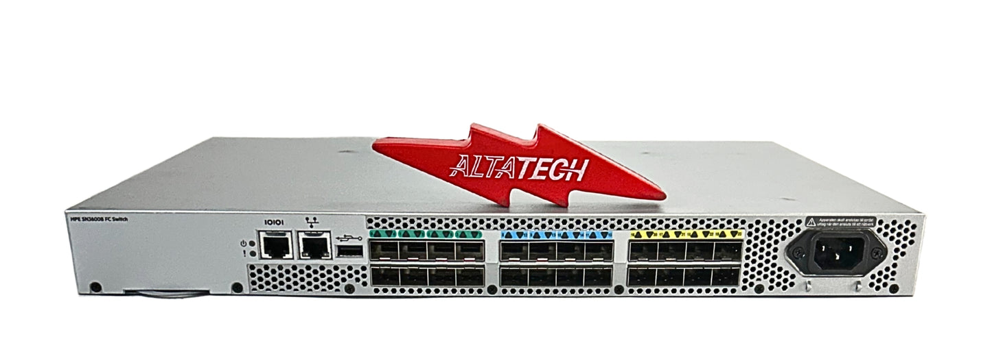 HP SN3600B 32GB SAN Fibre Channel Switch, Used
