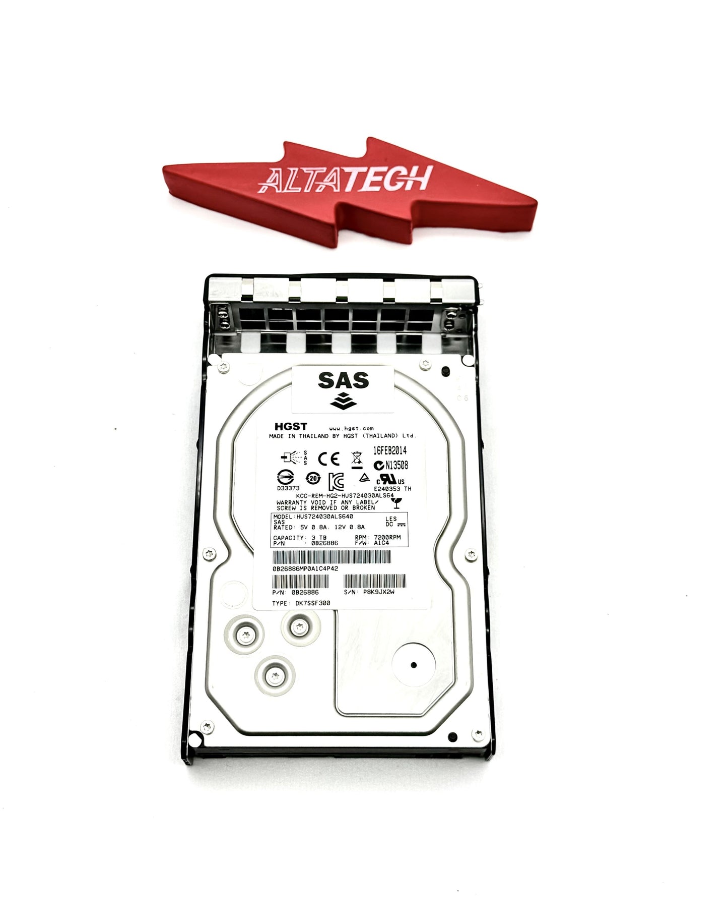 HP SP-HDD-3TB Nimble 3Tb NL-SAS 7.2K HDD, Used